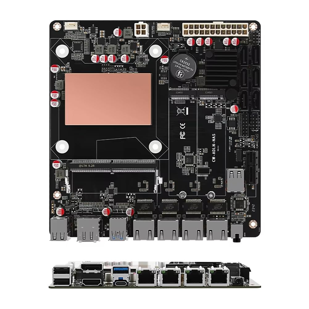 Amazon | Nas マザーボード MINI ITX 12th Gen Alder Lake-N100