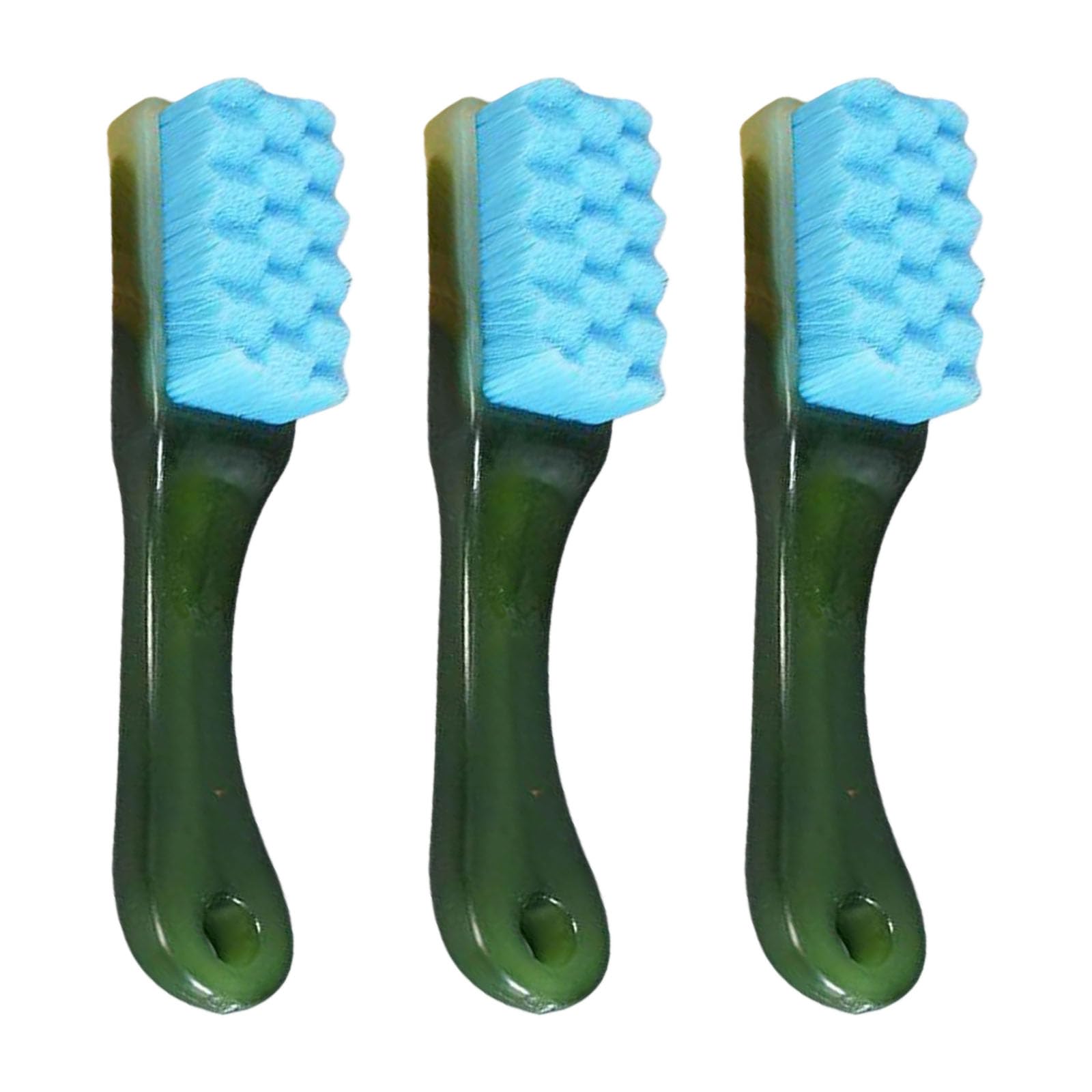 Dense Bristle Cleaning Brush for Cultural Artifacts Shoe Edges and Jewelry Featuring Nonslip Grip Detail Brush Dense Bristle Detail Tool for Jewelry Shoe Edges and Cultural Artifacts with Nonslip