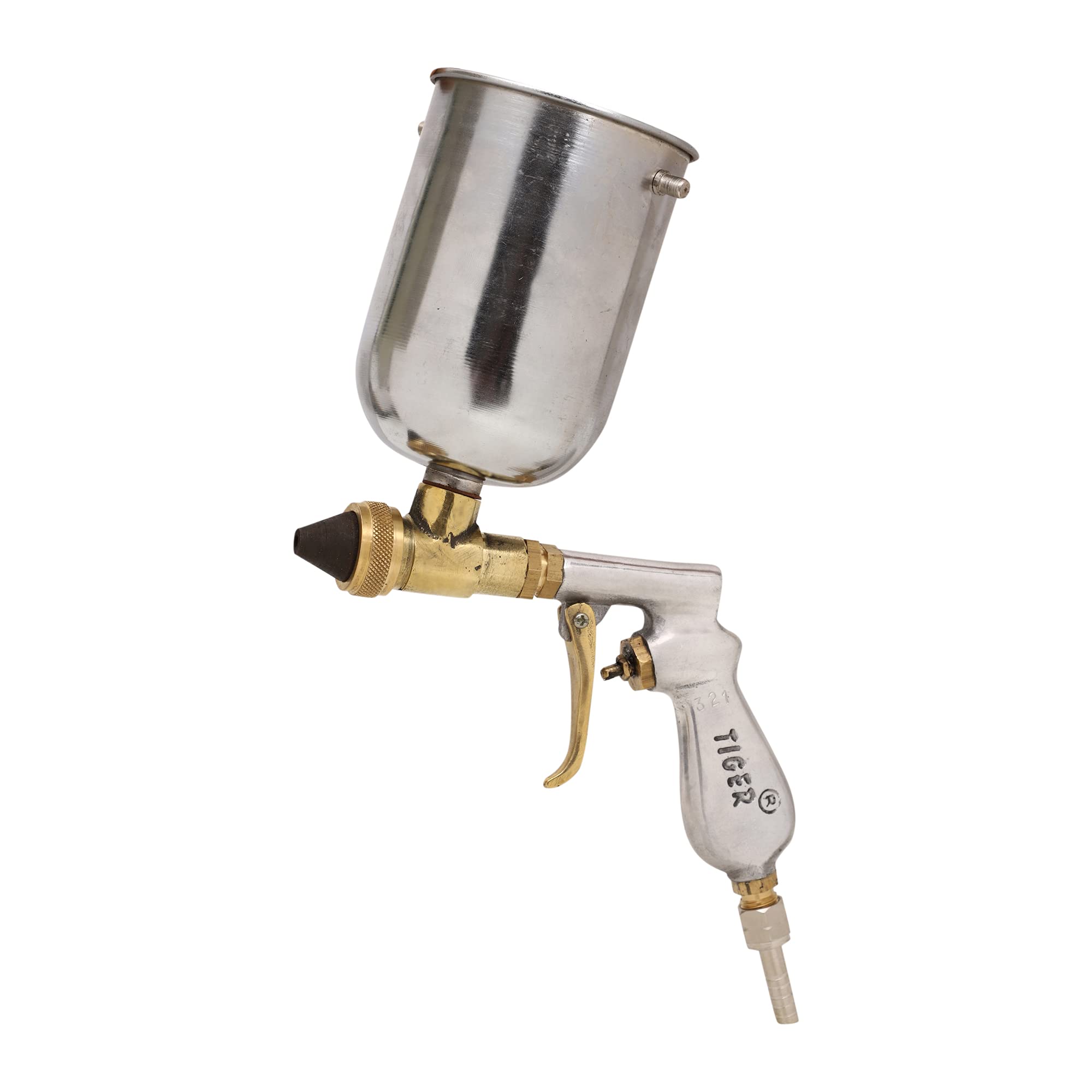 LOVELY Tiger 1 Pint 473 ML Sand Blasting Gun with MS Cup - Pack of 1 (B09B3ZY46L) Amazon Price History, Amazon Price Tracker