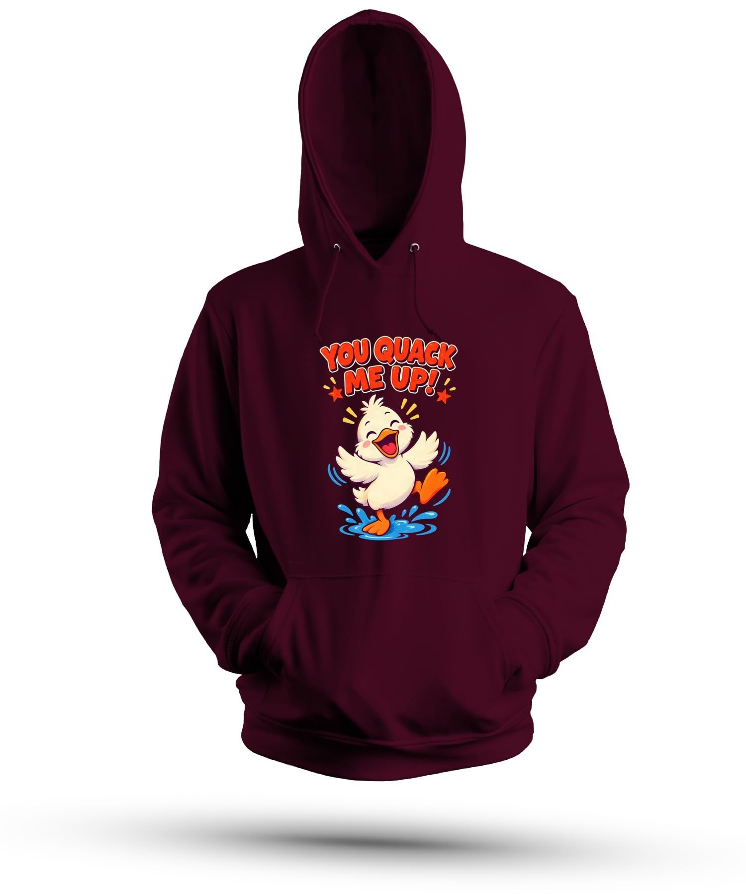 You Quack Me Up słodka kaczka pisklęta bluza z kapturem