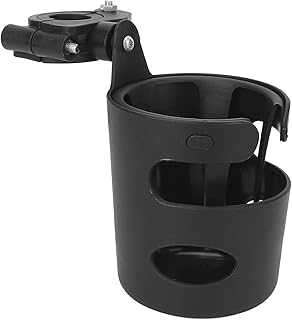 Wheelchair Cup Holder, Mobility Scooter Bracket Multifunctional Drinking Cup Holder Universal Water Bottle Cup Holder Wheelchair Bracket Walker Cup Holder for Wheelchair Mobility Scooter