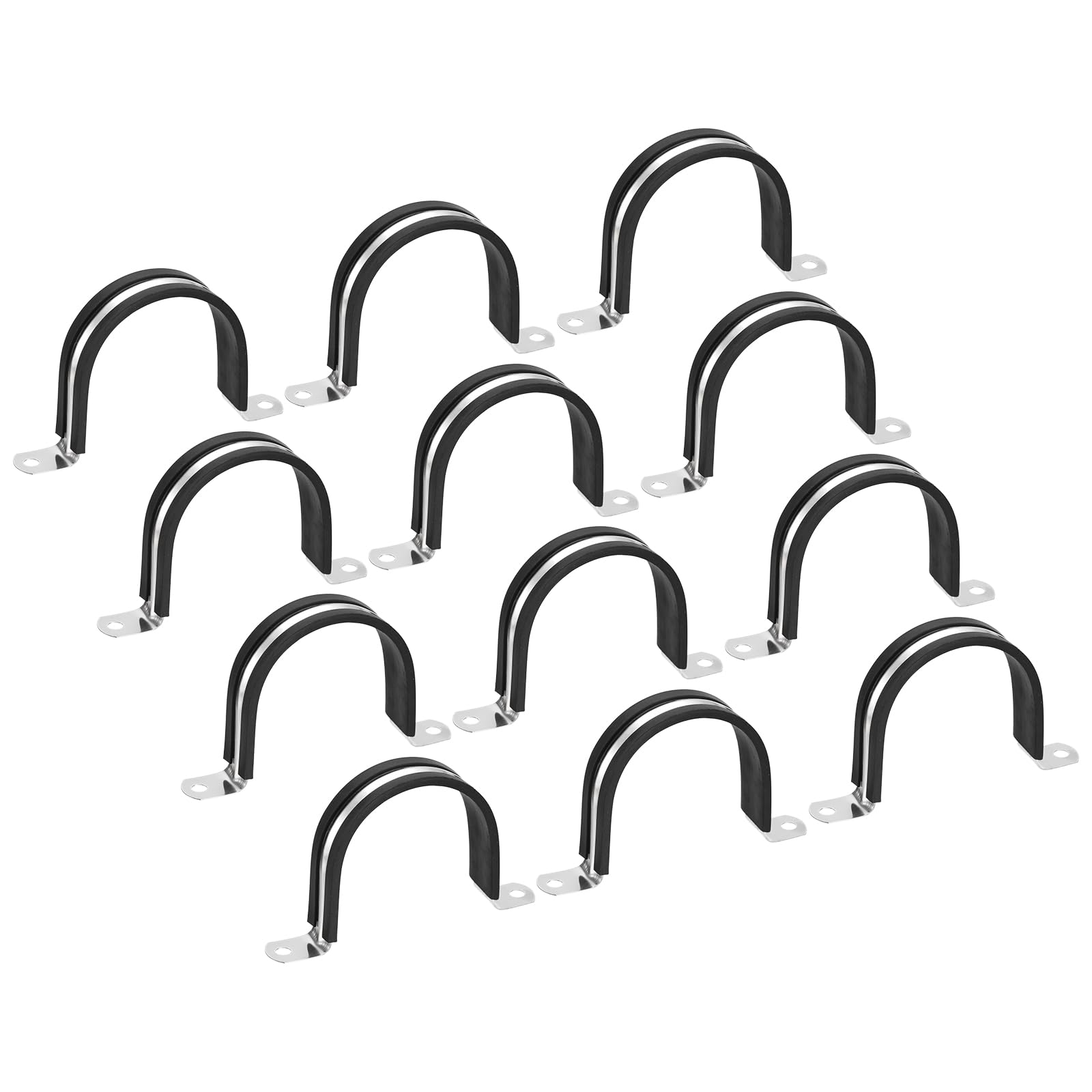Collier de serrage caoutchouc 69mm pour sécuriser les tuyaux de votre système de jardin