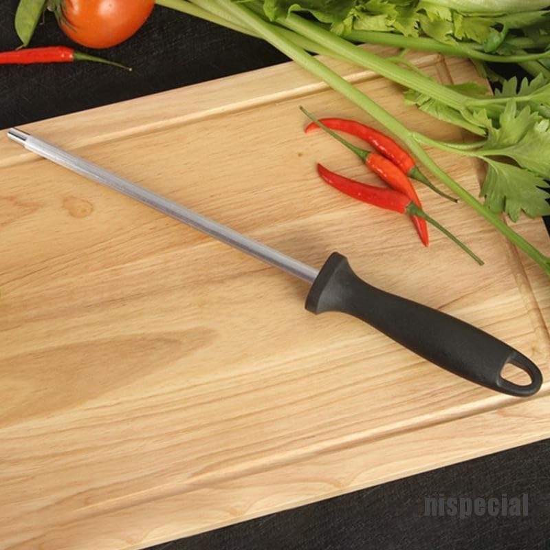 Image of Machado Forging Serbian Chef Knife Set - 12 inch Full Tang High Carbon Clad Steel Butcher Cleaver with Knife Sharpener - Perfect for Vegetables, Fish, Meat - Ideal for Kitchen, Hotel, Restaurant