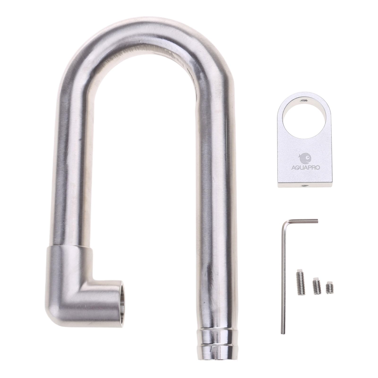 NEWFT 16mm Professional Aquariums Water Inlet Pipe Outlet Pipe Water Cleaner Filtration Tool Accessories for Fishtanks,J