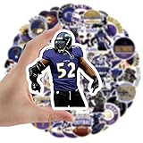 100pcs Football Stickers for Water Bottles,Sport Waterproof Decals for Laptop，Computer，Bumper，Skateboard，Gifts for Kids Adults Teen
