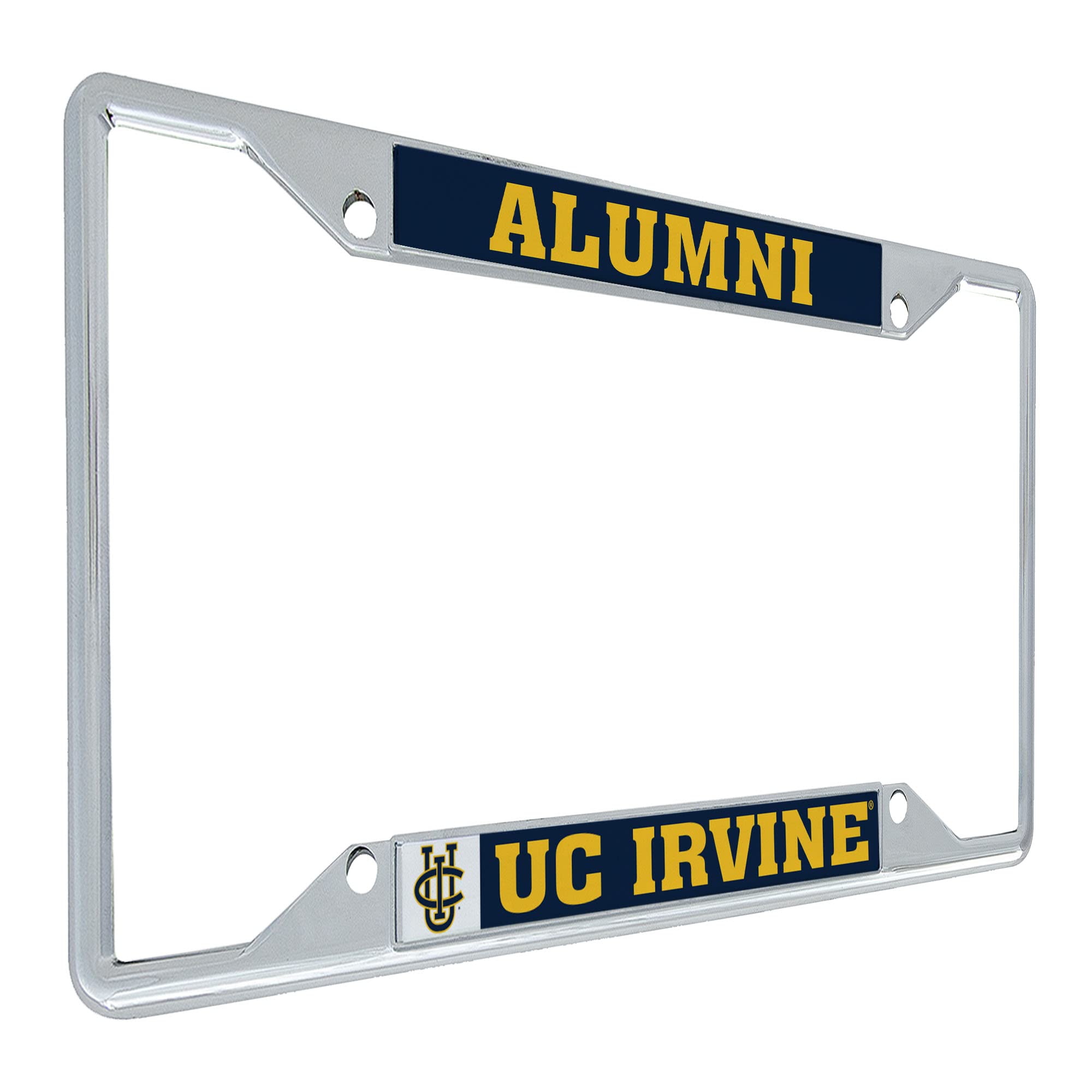 Desert Cactus University of California Irvine Car Accessories UCI Anteaters Eaters Metal License Plate Frame for Front or Rear of Car (Alumni Blue)