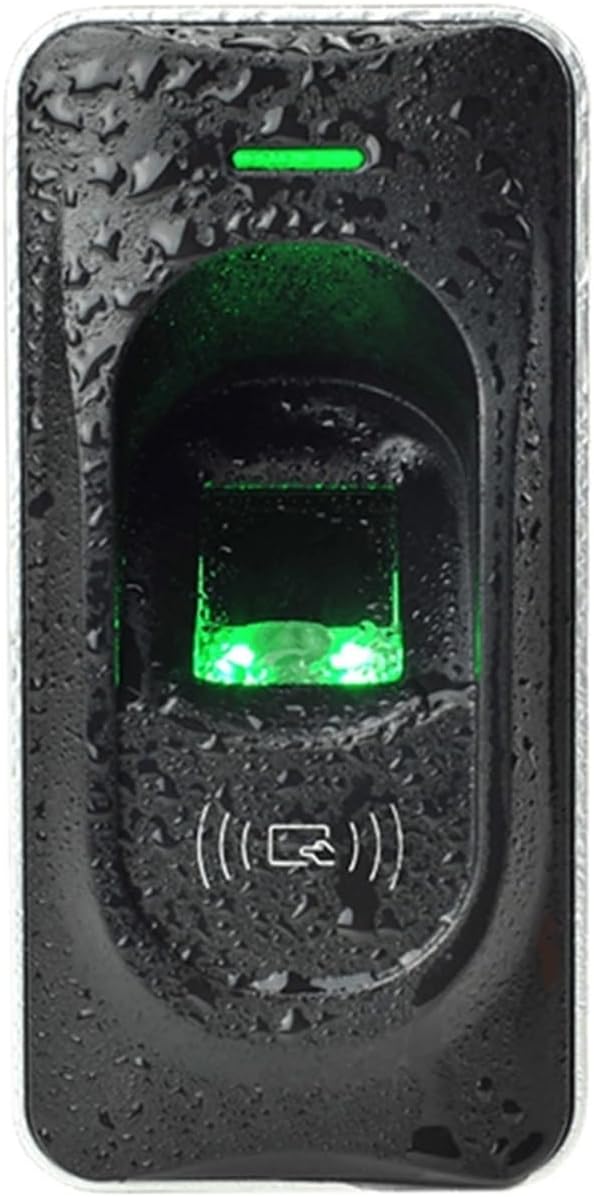 Time Clock, IP65 Waterproof RS485 Fingerprint RFID Card Reader for F18 Inbio Access Control System Login ZK FR1200 Sensor for Employees, Fr1200-id-1
