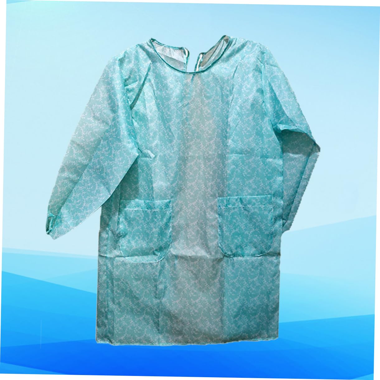 OSALADI 10piezas Delantal Con Mangas Para Adultos Práctico y Duradero Para Cocina Hogar y Restaurantes Azul