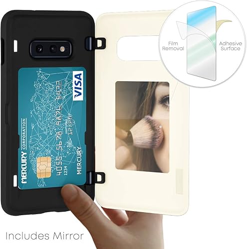 Miniatura 126 de GOOSPERY Parachoques magnético para puerta compatible con Galaxy S23, tarjetero tipo cartera, cierre automático, protección de doble capa resistente