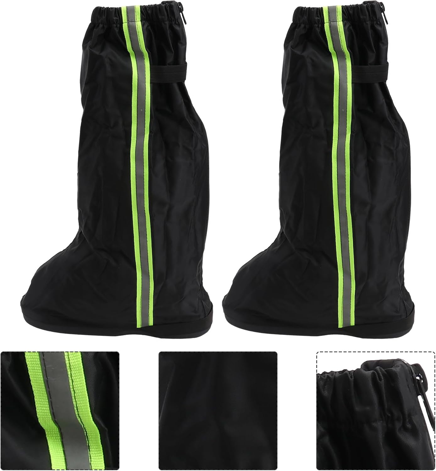 Vaguelly Outdoor Rainproof Gaiters Oxford Fabric Waterproof Hiking Leg Covers Shoe Protectors for Men Women Climbing Mountain Snow Walking XL