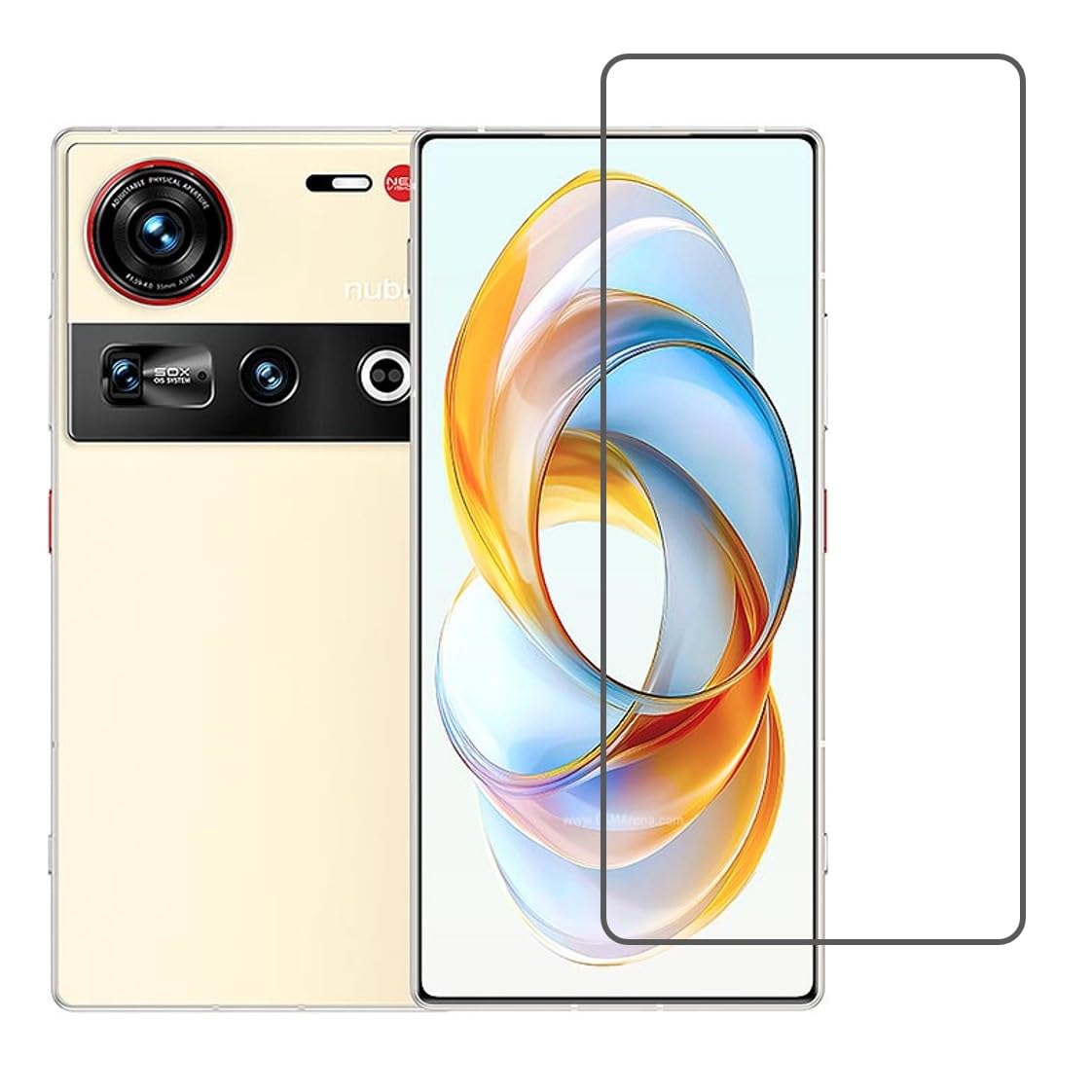 DVTECH® Mobile Front Screen Protector Compatible With ZTE nubia Z70 Ultra 9H Protective Unbreakable (Flexible Screen Protector)