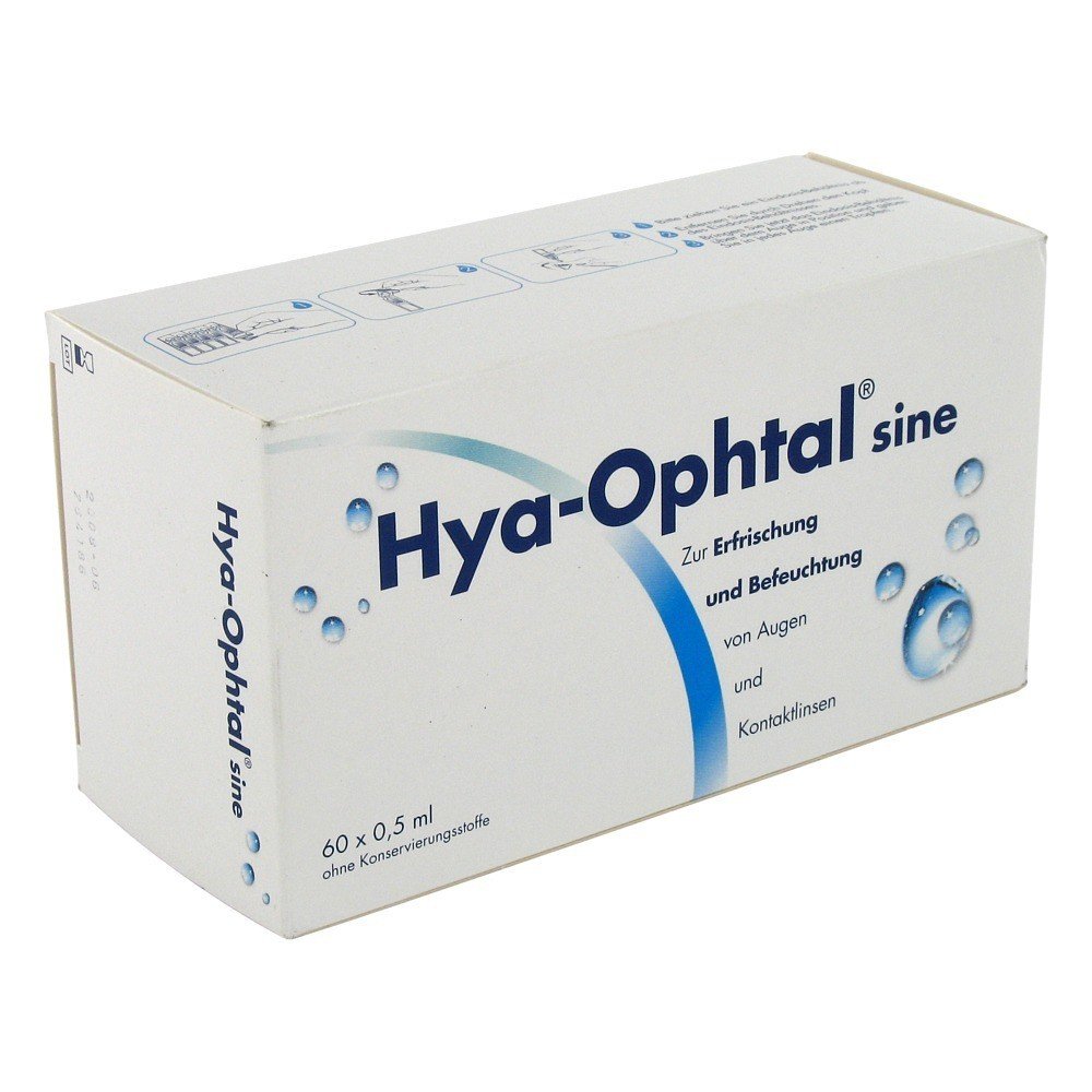HYA OPHTAL sine Augentr., 60X0.5 ml