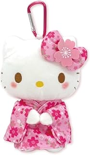 ナカジマコーポレーション ぬいぐるみエコバッグ 桜着物 ハローキティ 193599-24