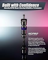 Vista 6 de Núcleos de válvula de alta presión con sello de teflón (morado) - para R410, R32, R22 (paquete de 25) HCPRO RAV3