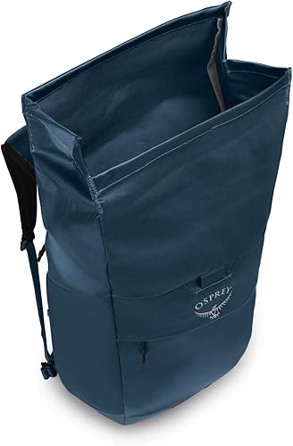 Miniatura 4 de Osprey Mochila para portátil Transporter con tapa enrollable, color azul Venturi