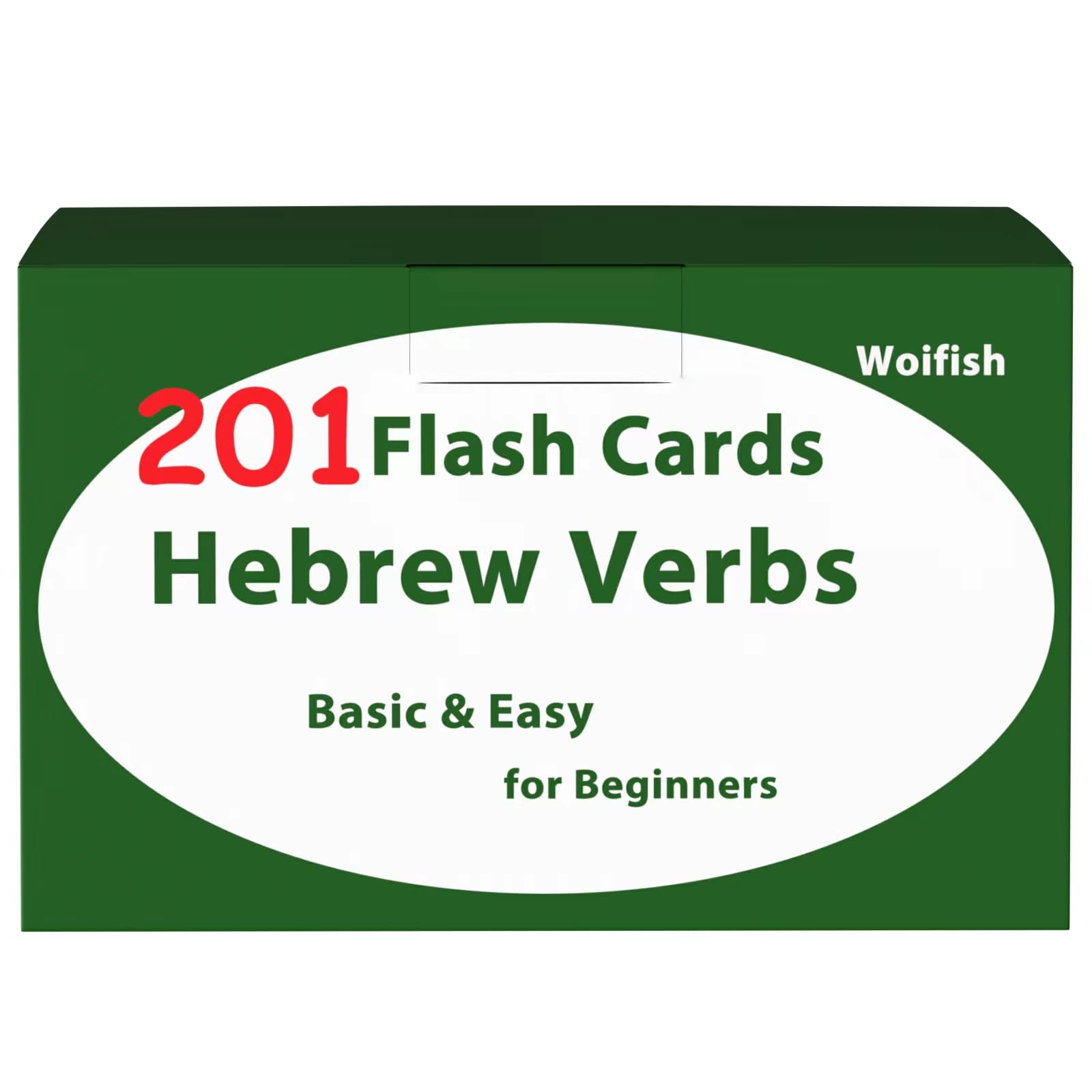201 Hebrew Verbs Flash Cards, Most Commonly Used Verbs