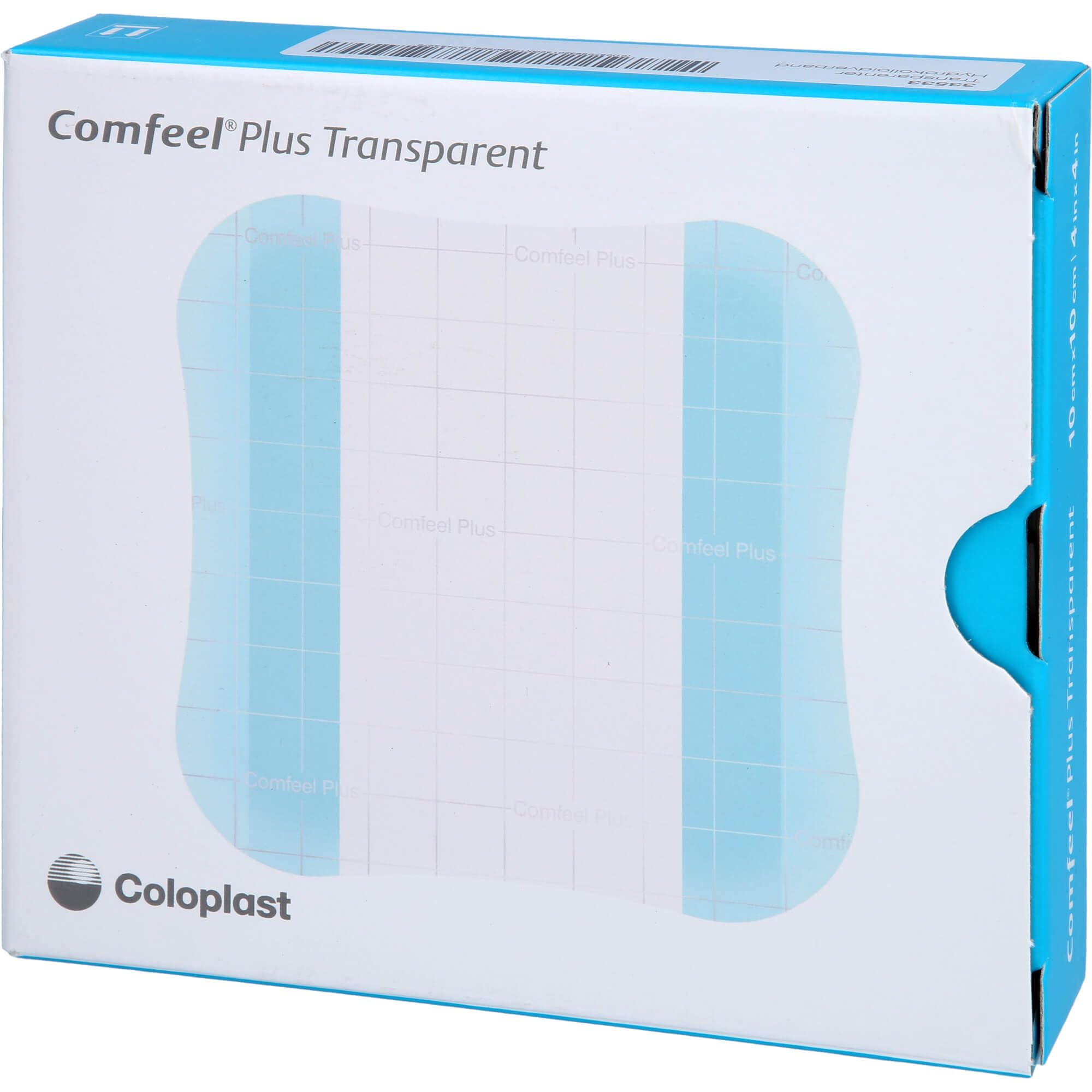 COMFEEL Plus Transparent Hydrokolloidverb.10x10 cm 10 St