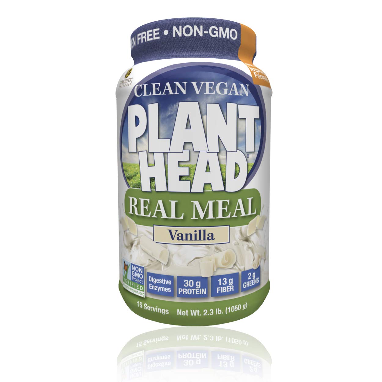 Plant Head - Real Meal Plant-Based Powder Vanilla 2.3 143500