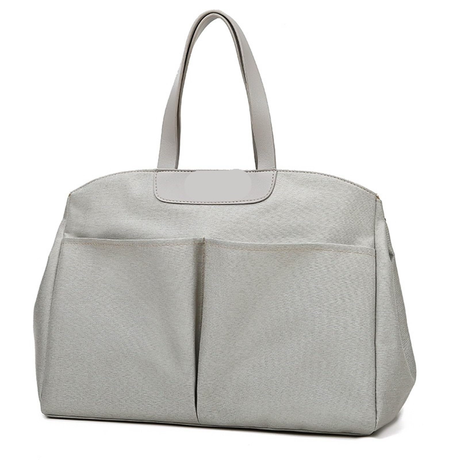 Bolso Carro Bebe Bolsa de mamá Gris Minimalista y Moderna de Mano de Gran Capacidad, Bolsa for Cuidado Maternal y Infantil, Bolsas de Almacenamiento de pañales for biberones(Gray)