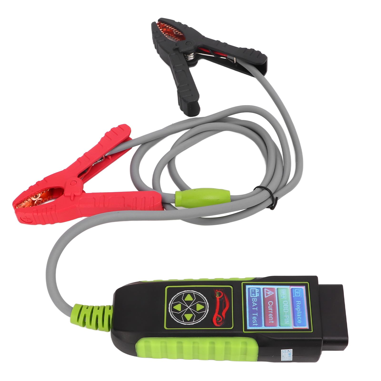Ejoyous Testeur de Batterie de Voiture ABS Analyseur de Batterie Automobile 12 V 4 en 1 avec Tests de Charge de Démarrage de Charge de pour Voitures Camions Motos RV Bateaux SUV