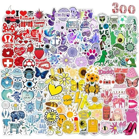Autocollants AIRNOGO 300 Pcs Cover