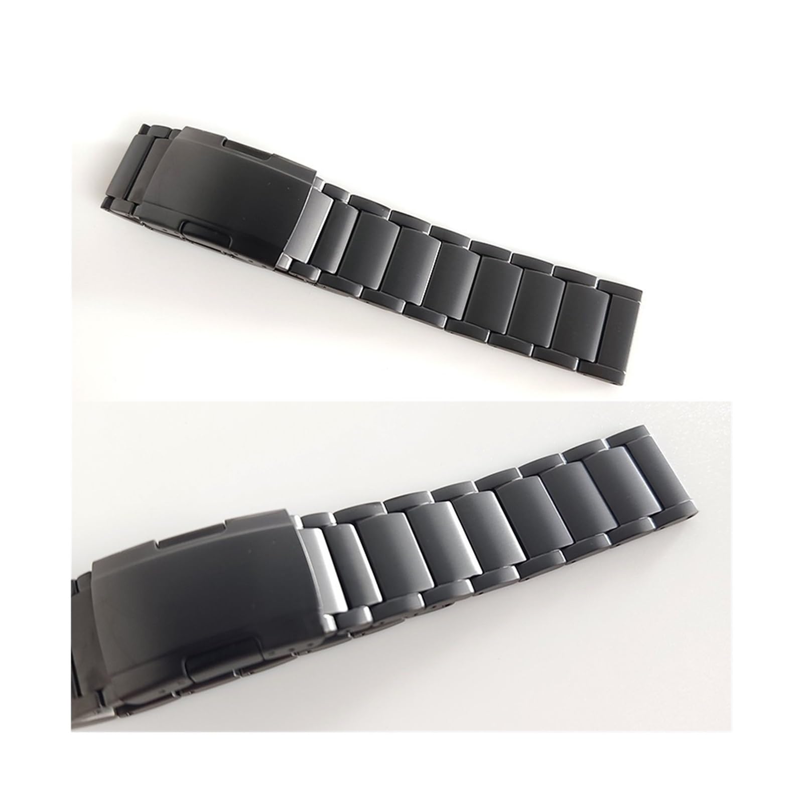 22mm Titanium Alloy Strap Compatible With Suunto Vertical Metal Watch Band Watchband Bracelet Replacement Accessories (Color : Black, Size : 22mm Suunto Vertical)
