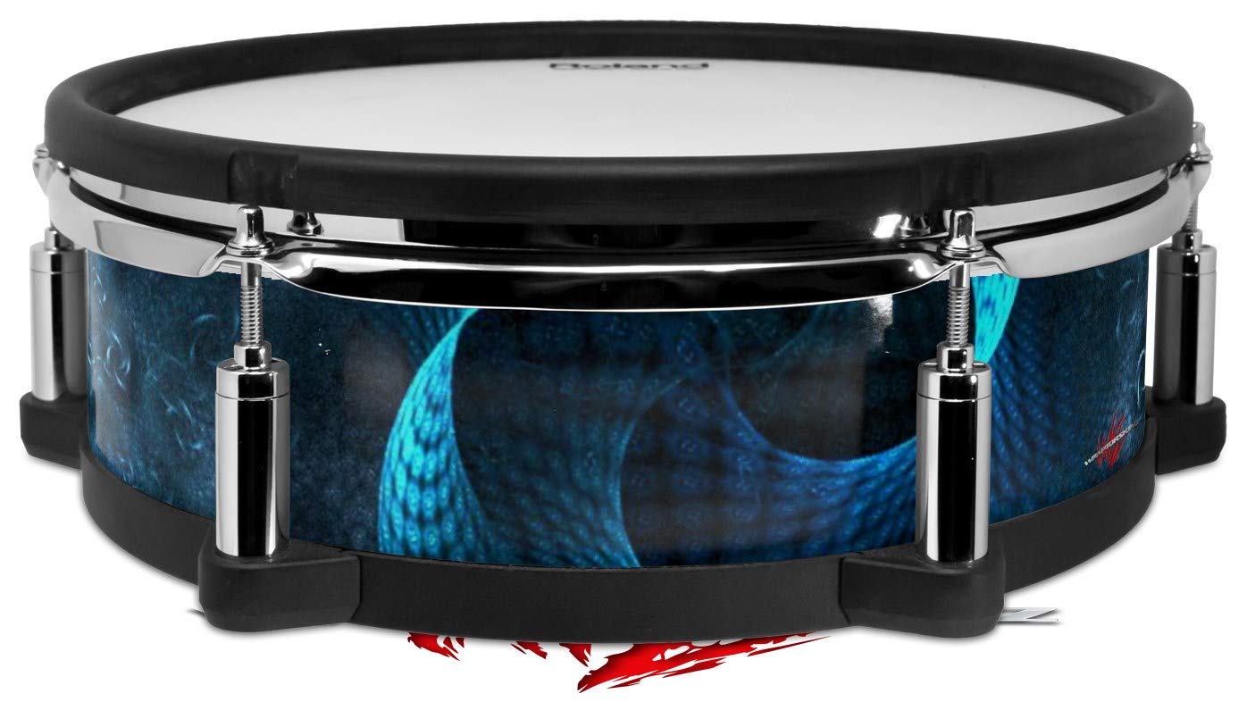 Skin Wrap compatible with Roland PD-128 Drum The Fan (DRUM NOT INCLUDED)