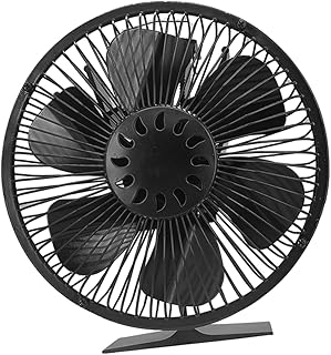 GRIRIW 1pc 6 Fireplace Fan Quemadores Para Estufa De Gas Mini Fireplace Mini Stove Fan for Stove Wood Stove Fan Timber Stove Burner Fan Heat Powered Fan Stove Heat Powered Fan Log Hot Fan