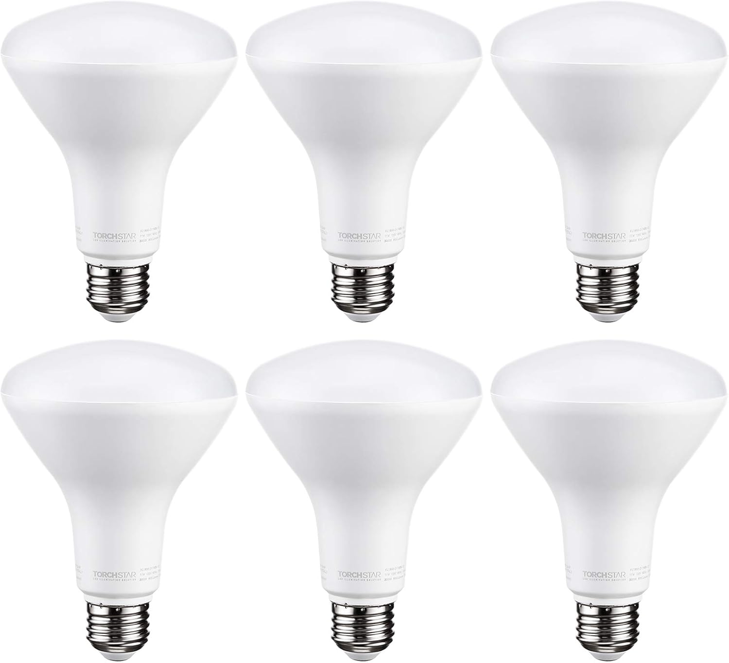 Best Seller TORCHSTAR High CRI BR30 LED Light Bulb, CRI90+, Dimmable, 11W(65W Eqv.), Flood Light Bulbs for Indoor Downlight Recessed Can Light, E26 Base, 3000K Warm White, UL & Energy Star Listed, Pack of 6 Creative Product TORCHSTAR High CRI BR30 LED Light Bulb, CRI90+, Dimmable, 11W(65W Eqv.), Flood Light Bulbs for Indoor Downlight Recessed Can Light, E26 Base, 3000K Warm White, UL & Energy Star Listed, Pack of 6