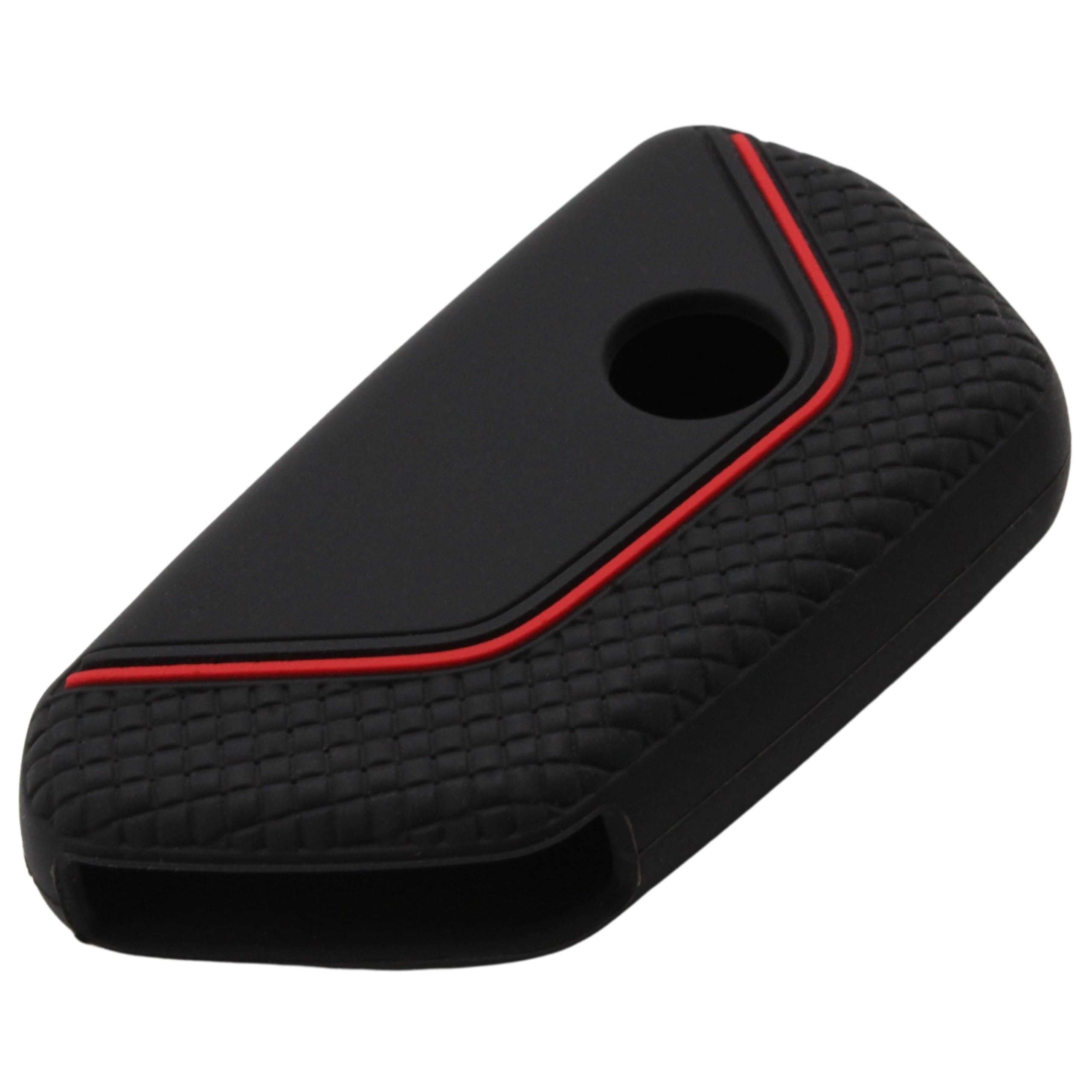 Custodia Chiave Auto In TPU Silicone Per VW Passat B8, Skoda Superb, Seat - Protezione Anti Graffio - Rosso