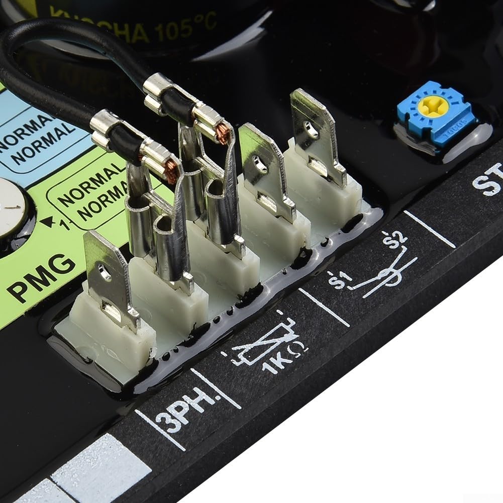 Regulador de voltaje automático AVR R450, para generador Leroy Somer Genset Nuevo AVR Reemplazo para generador de alternador de CA Voltaje para módulo de control estabilizador