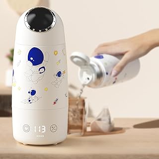 Sponsored Ad - Portable Bottle Warmer for Travel, 17oz Baby Milk Warmer On The Go Cordless Bottle Warmer for Breastmilk, 3...