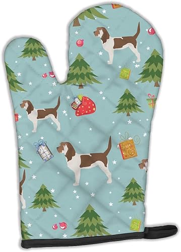 Vista 71 de Caroline's Treasures BB4904OVMT Christmas Siberian Husky Oven Mitt Heat Resistant Thick Oven Mitt for Hot Pans and Oven, Kitchen Mitt Protect Hands