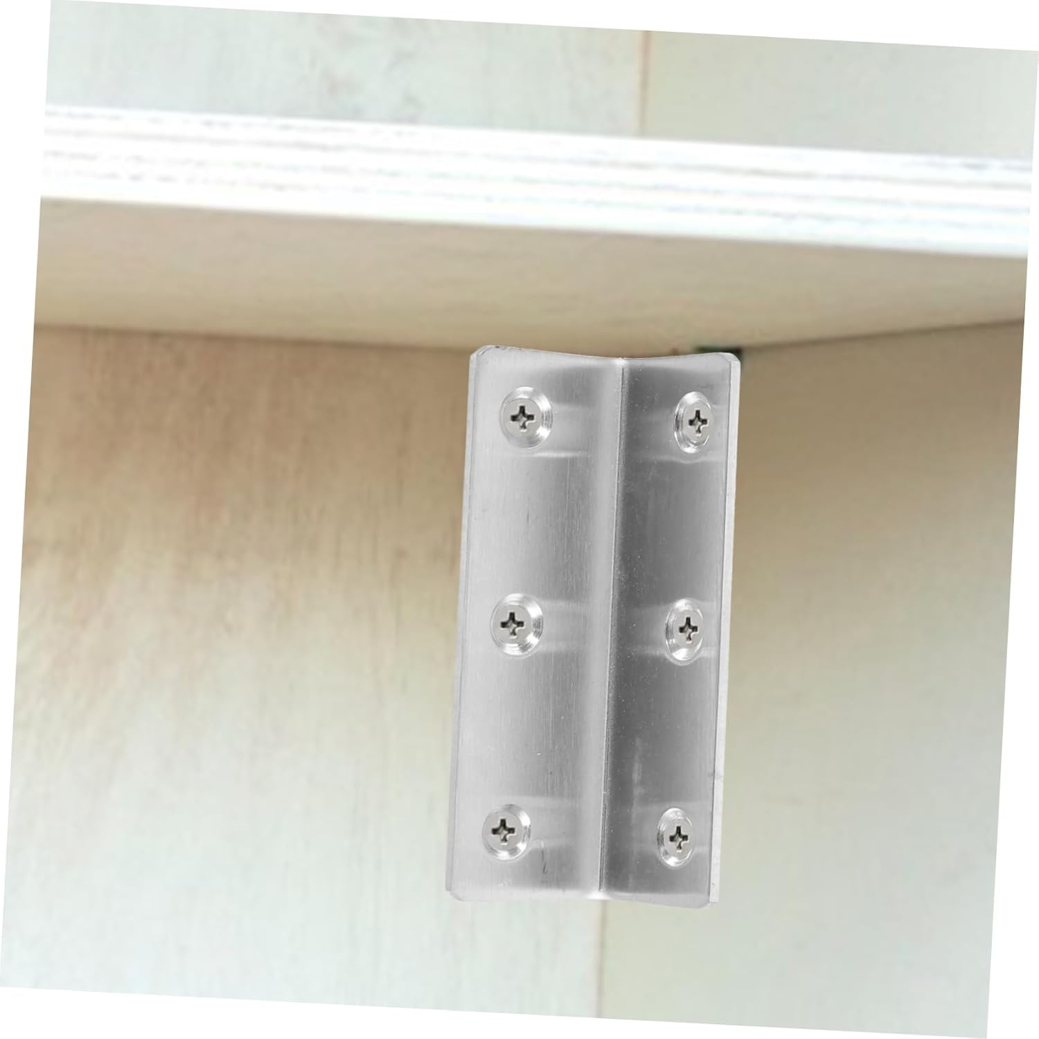 Angoily 20pcs Sturdy Shape Brackets Stainless Steel Corner Braces Braces for Furniture Joint Fasteners Brackets