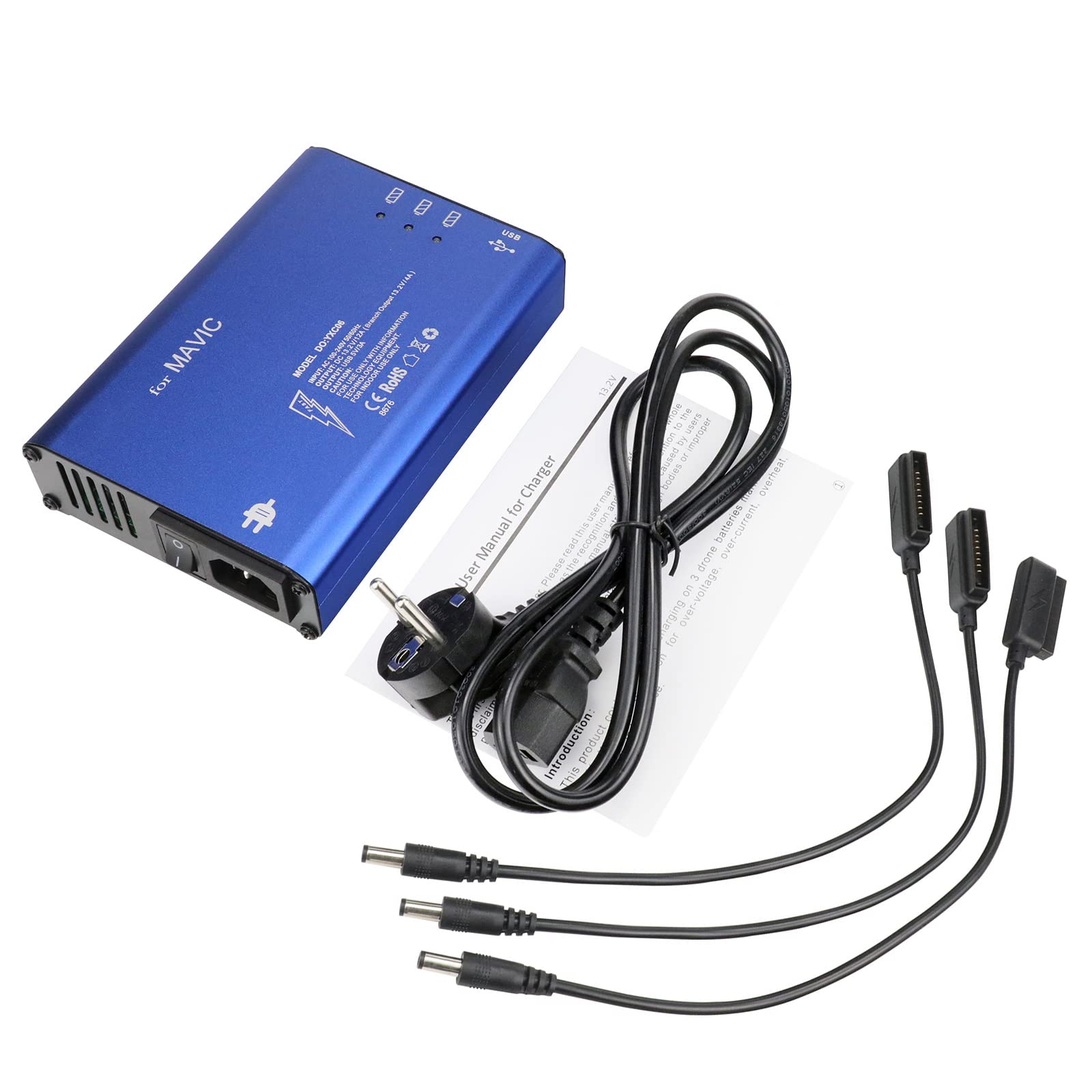 Chargeur de Batterie 5 en 1 Hub Intelligent pour DJI Mavic Pro Drone