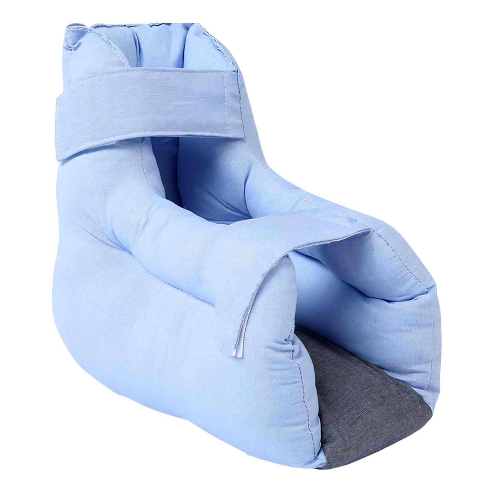 Almohadilla de protección Protector de talón de espuma con correas seguras para aliviar la presión en cuidado de personas mayores Cojín de talón de esponja transpirable Almohadilla de protección de