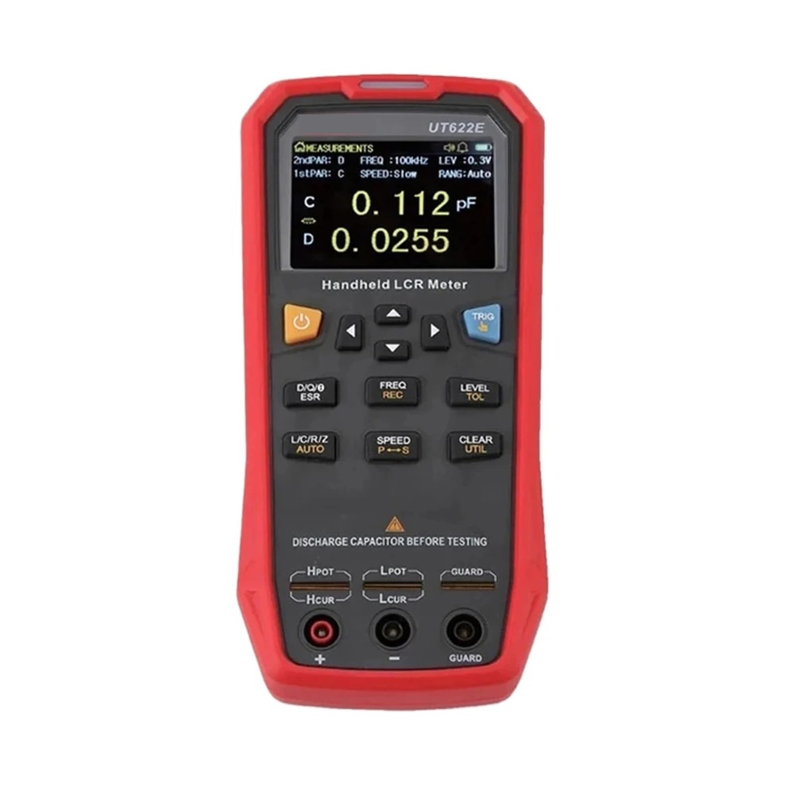 Multimetr cyfrowy, UT622A UT622C UT622E Multimetr Miernik LCR UT622 Mostek cyfrowy Kondensator Indukcyjność Pojemność Rezystancja Multi Tester Wszechstronne możliwości pomiarowe(UT622A)