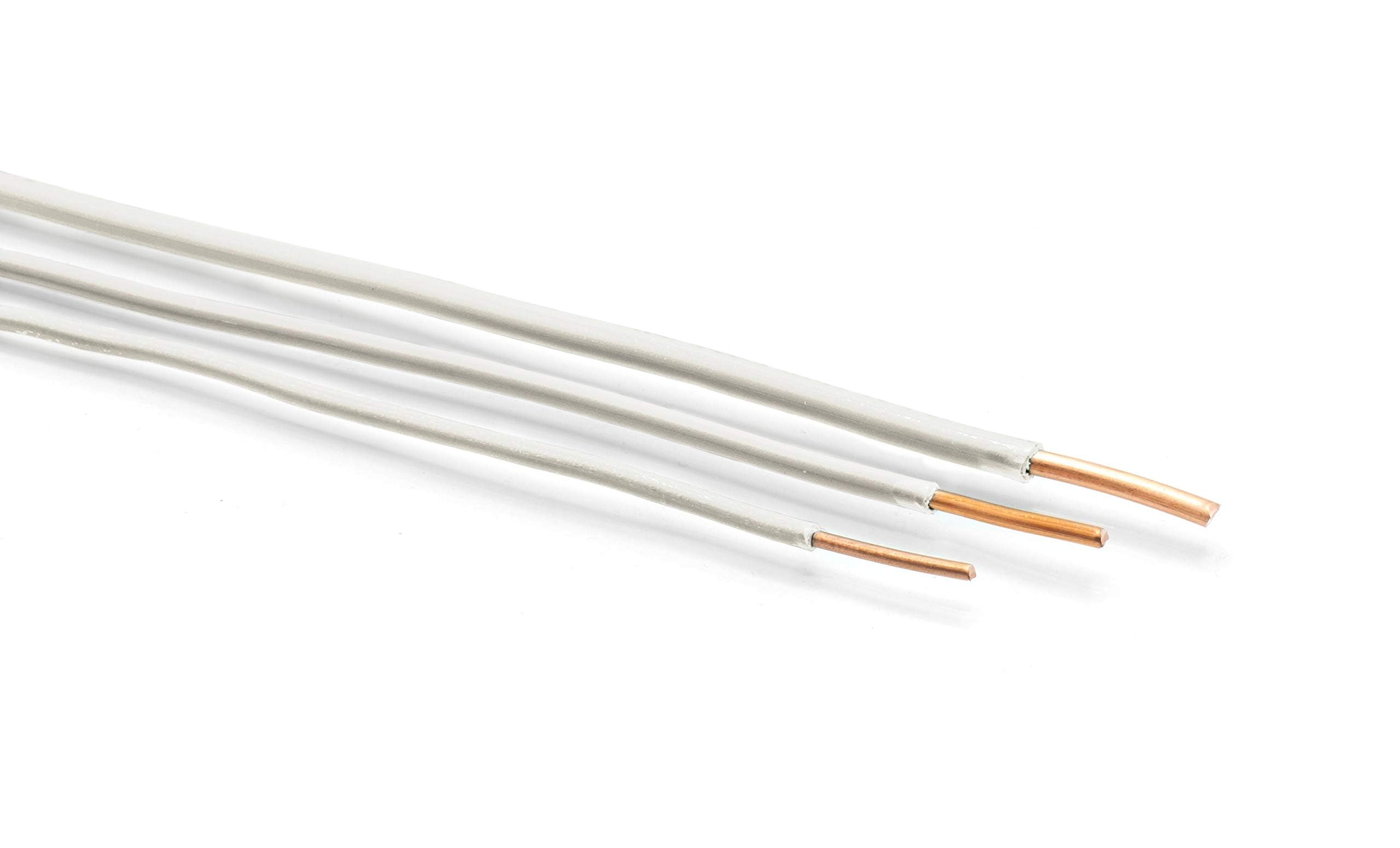 THE CIMPLE CO - Filo di messa a terra in rame massiccio | Orgogliosamente Made in America | Protezione a terra parabola satellitare segnale TV off-air | Antenna UV rivestito shock elettrico # 12 Gauge