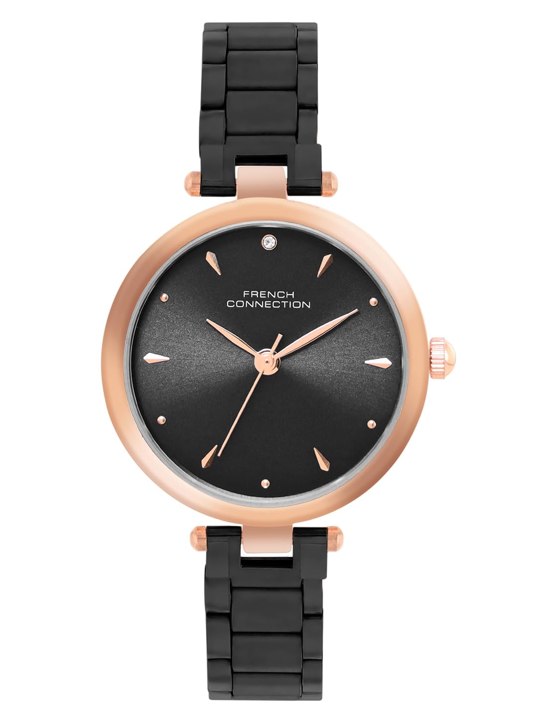 French Connection Analog Black Dial Womens Watch-FCN0103BM (B0D8L7ZX3M) Amazon Price History, Amazon Price Tracker