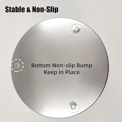 Miniatura 4 de Botes de basura de malla plateada de 4 galones, paquete de 10, papeleras de alambre de metal, papelera de malla plateada para oficina, contenedor de