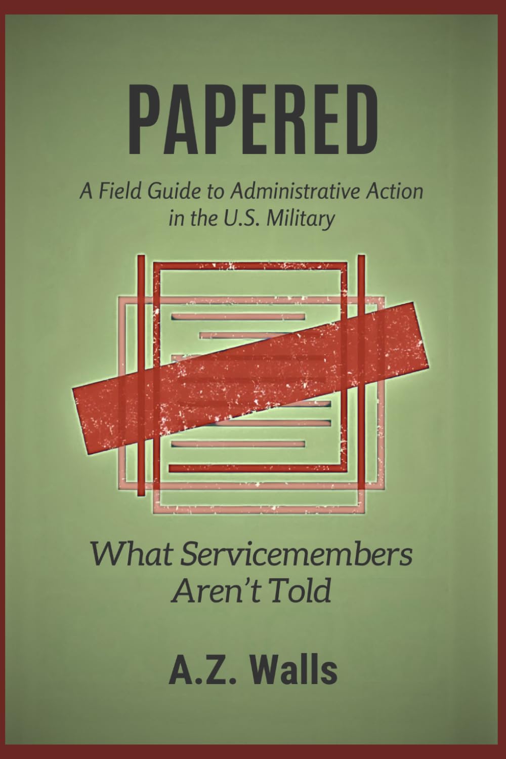 PAPERED: A Field Guide to Administrative Action in the U.S. Military: What Servicemembers Aren’t Told