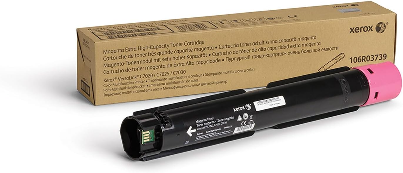 Xerox VersaLink C7020 /C7025 /C7030 Magenta Extra High Capacity Toner Cartridge (16,500 Pages) - 106R03739