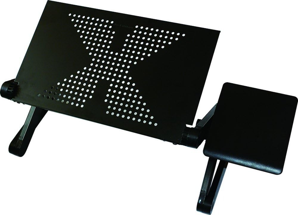 Surf station Laptop Stand with Mouse Pad Laptop Table Portable Bed Tray Lightweight Aluminum Alloy