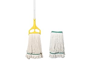 OFO Industrial-Grade Loop-End String Mop with Extended Handle