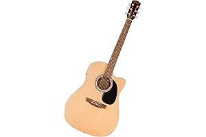 FA-25CE Dreadnought Acoustic Electric Guitar: The Perfect Starter Kit for Aspiring Musicians