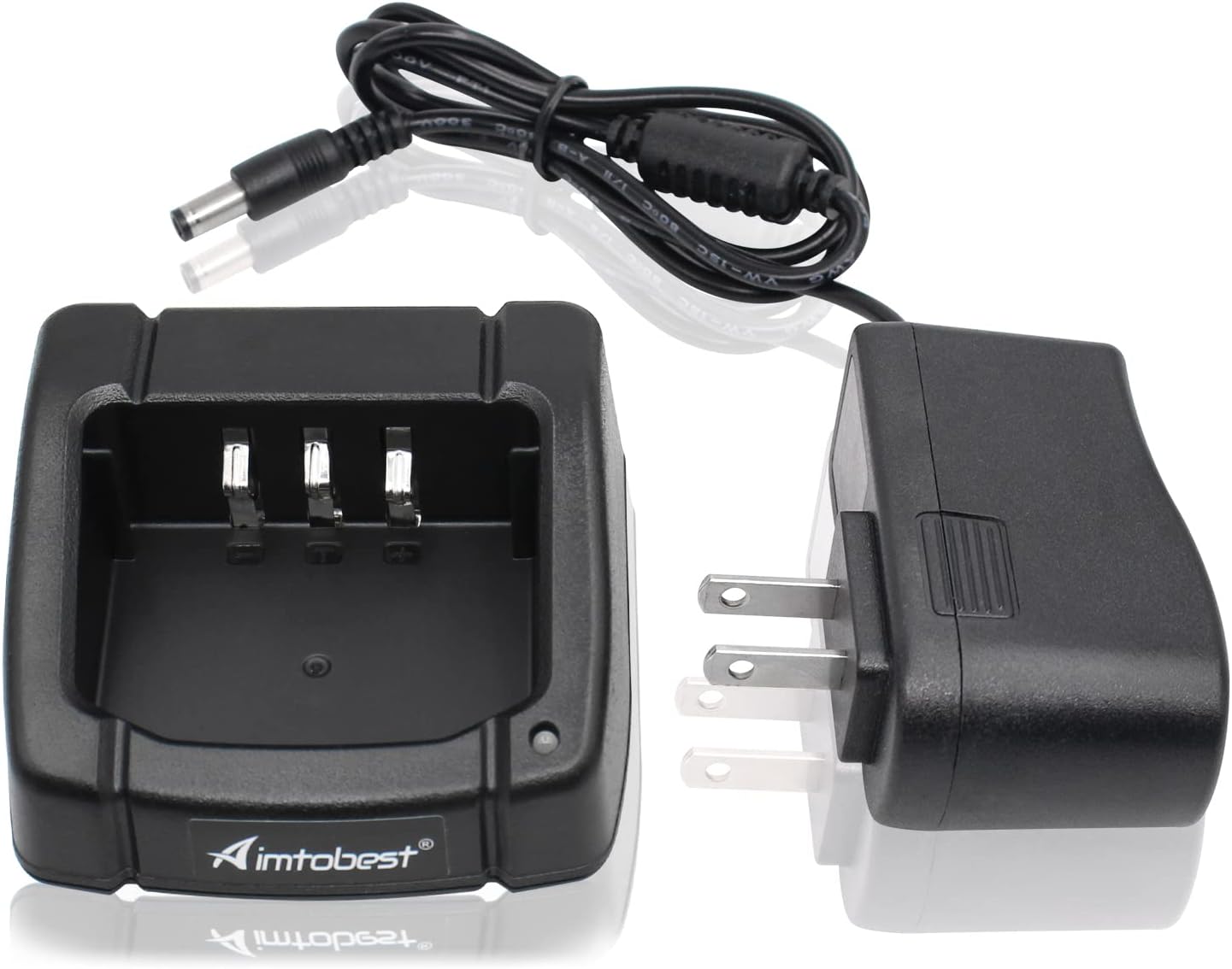 Aimtobest SBH-22 Charger Compatible for Yaesu FT-25R FT-65R FT25R FT65R FTA-250 FTA-250L FT-4VR FT-4VX Radio SBR-25Li SBR-26Li SBR-28Li Battery