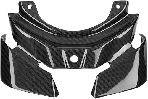 Cubierta de fibra de carbono para luz trasera de motocicleta para MT-10FZ-10 2016-2018, cubierta de luz trasera, color negro