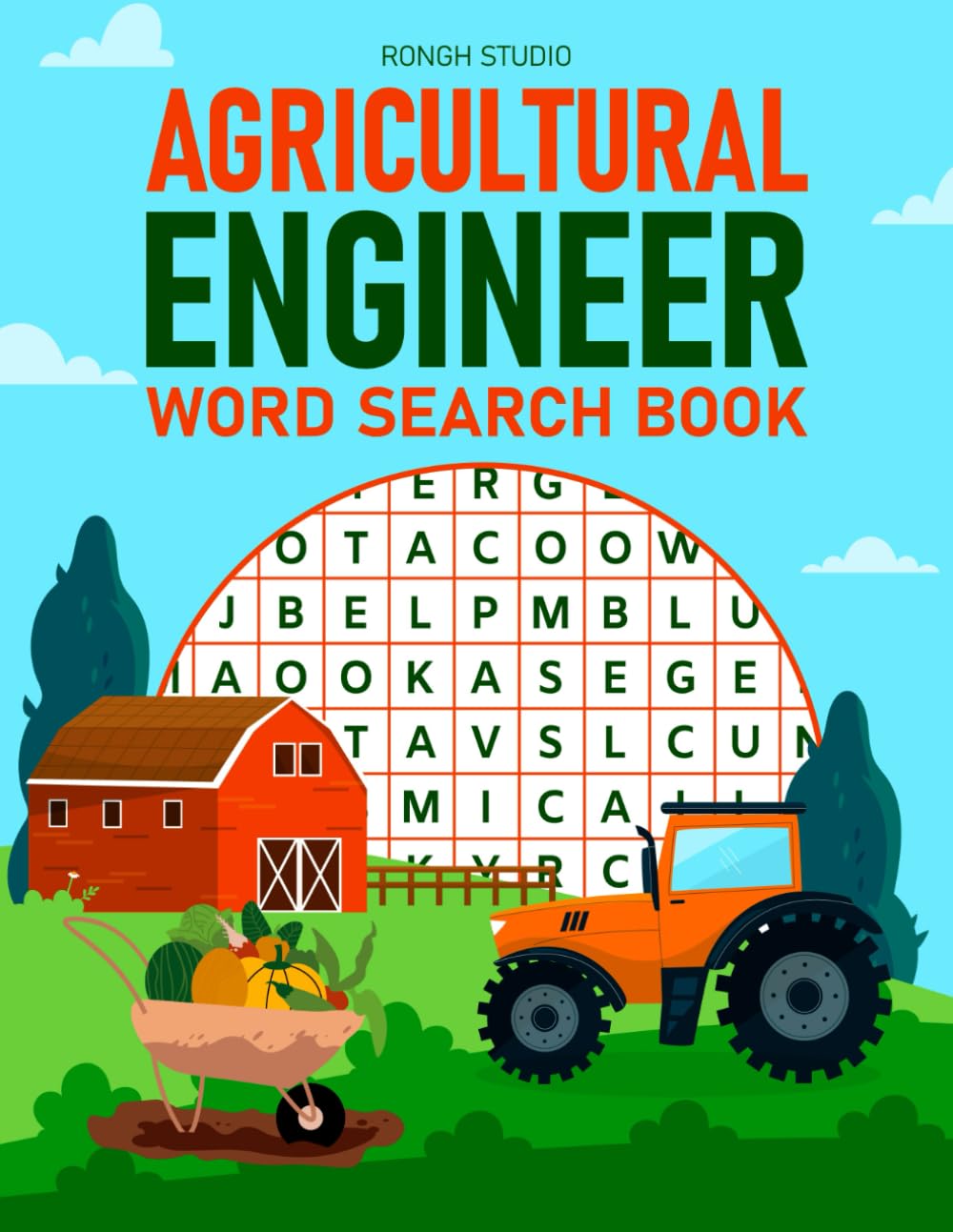 Agricultural Engineer Word Search Book: Agricultural Engineering Themed Puzzles