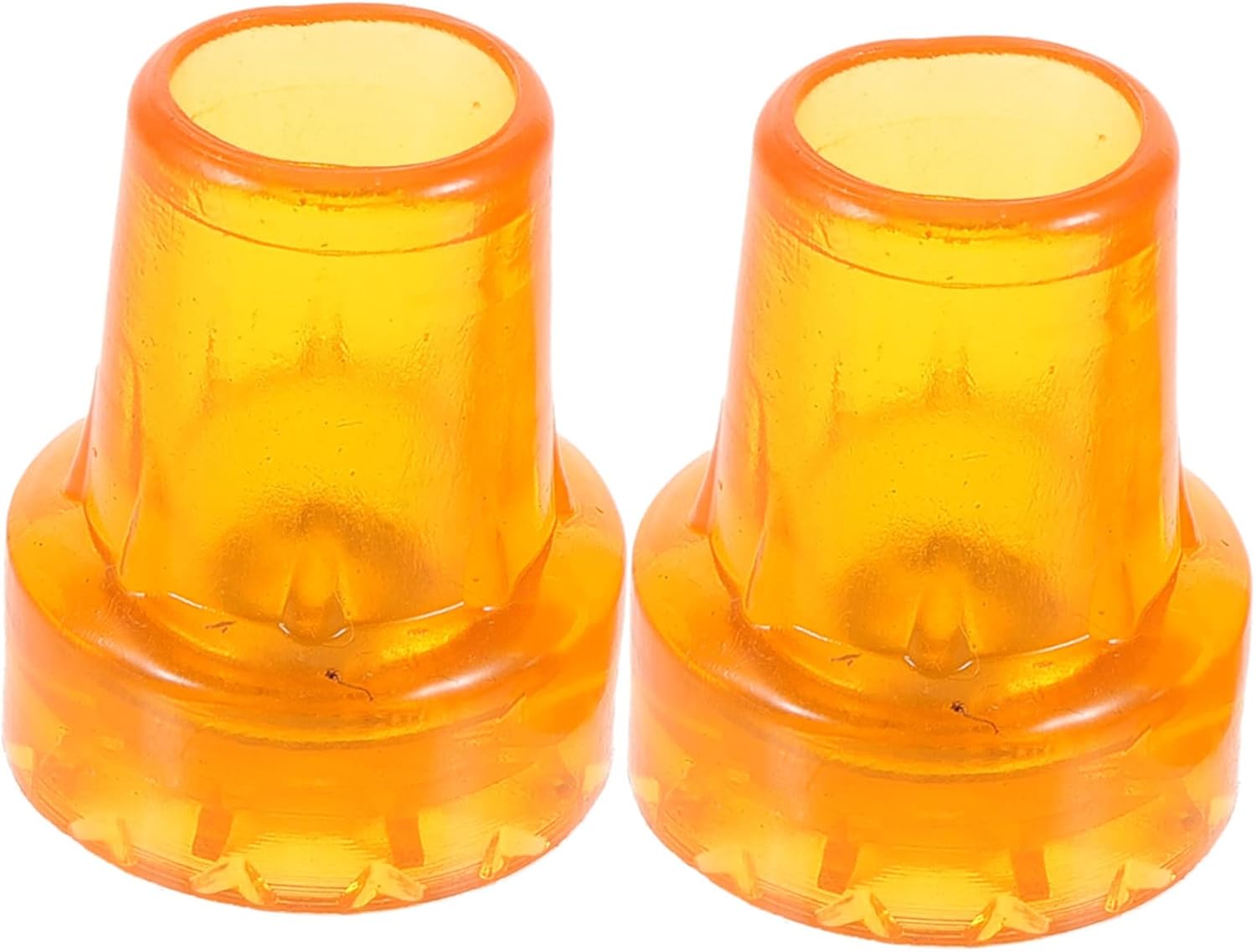 Skid Crutch Tips for Trekking Poles and Walking Sticks Durable Foot Covers for Enhanced Grip and Shock
