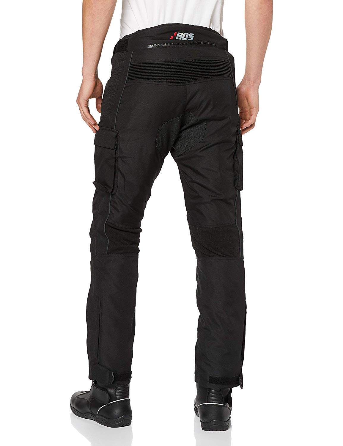 Herren Motorradhose mit Protektoren und Reflektoren – Textil Motorrad Hose für Sommer und Winter –